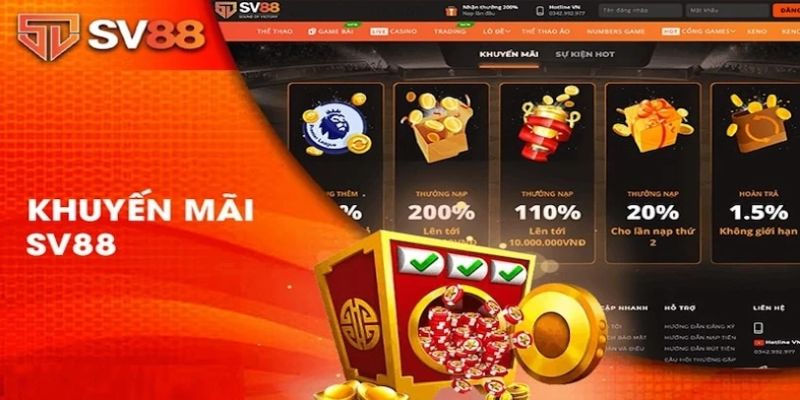 Khuyến mãi SV88 2025 - Rót vàng không giới hạn, hội viên chỉ việc hốt - Ảnh 2
