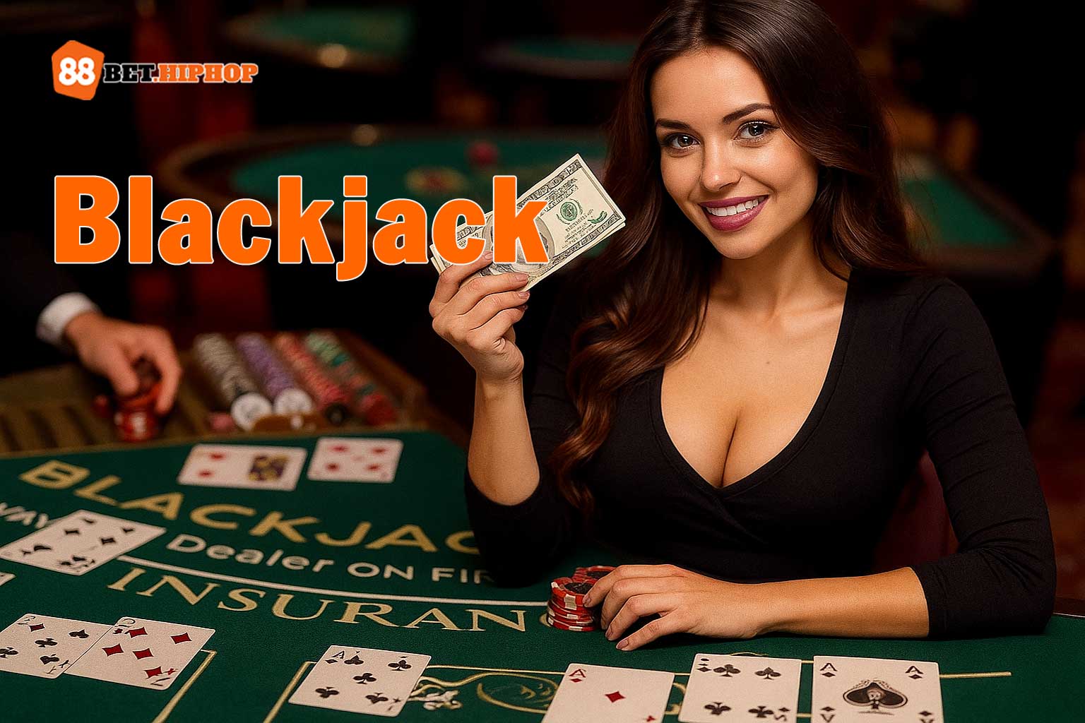 Kinh Nghiệm Chơi Blackjack Trực Tuyến Chuẩn Từ 88Bet Hiphop