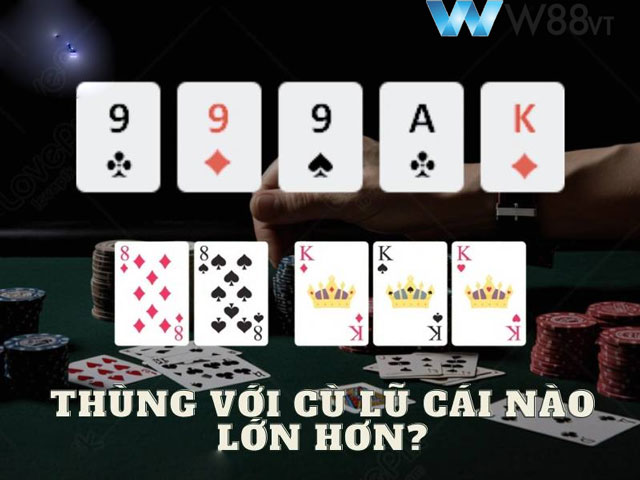Cù Lũ Trong Poker Là Gì – Lưu Ý Khi Sở Hữu Full House Tại W88 - Ảnh 3
