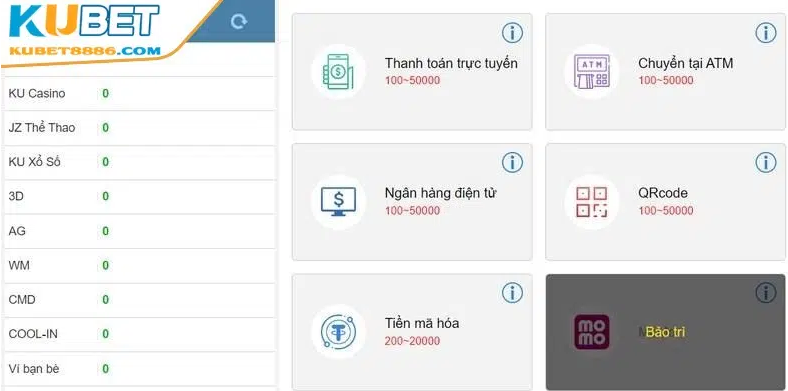 Nạp Tiền Kubet88 – Giao Dịch Nhanh Chóng, Không Gián Đoạn Trải Nghiệm Chơi - Ảnh 3