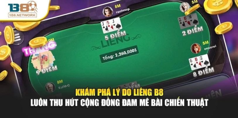 Liêng B8 – Trải Nghiệm Đỉnh Cao Của Trò Chơi Bài - Ảnh 1