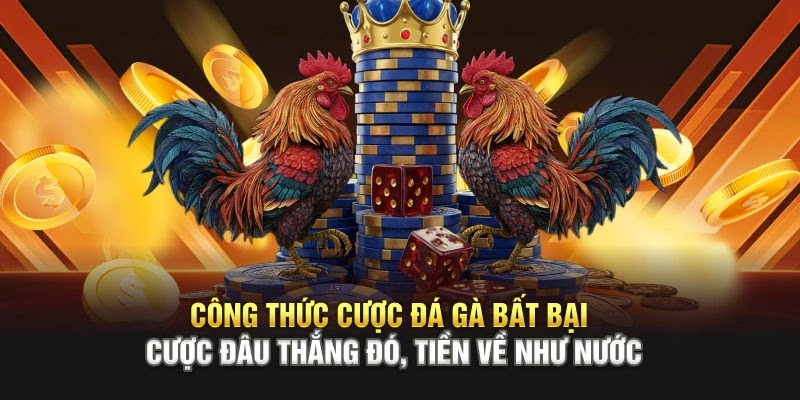 Công thức cược đá gà bất bại – Cược đâu thắng đó, tiền về như nước
