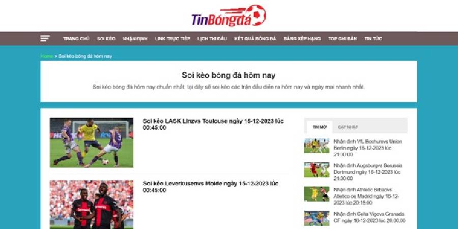 Theo dõi bóng đá trực tiếp với chất lượng siêu nét qua Tin bóng đá TV 