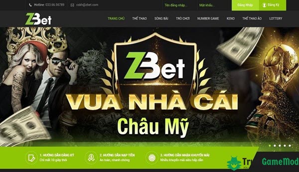 Vua nhà cái ZBET - Sảnh game đẳng cấp đến từ châu Mỹ - Ảnh 2