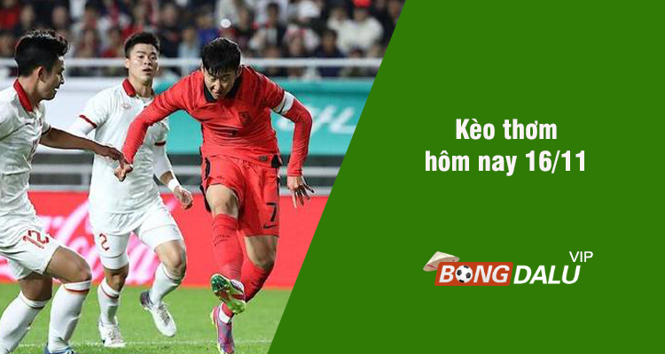 Kèo thơm hôm nay 16/11/2023 - Ảnh 1