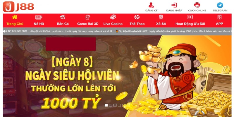 J88 - Sân chơi cá cược đình đám với sự chuyên nghiệp cao - Ảnh 1