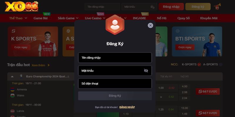 Thể Thao Xo88 - Nhà Cái Cá Cược Thể Thao Đa Dạng Kèo Cược - Ảnh 2