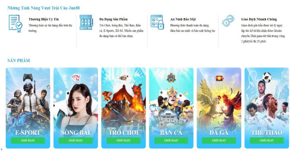 Jun88 - Thiên Đường Game Cá Cược Giải Trí Châu Á 2023 - Ảnh 3