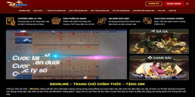 Nhà Cái 88online – Tụ Điểm Giải Trí Hàng Đầu Châu Á - Ảnh 3