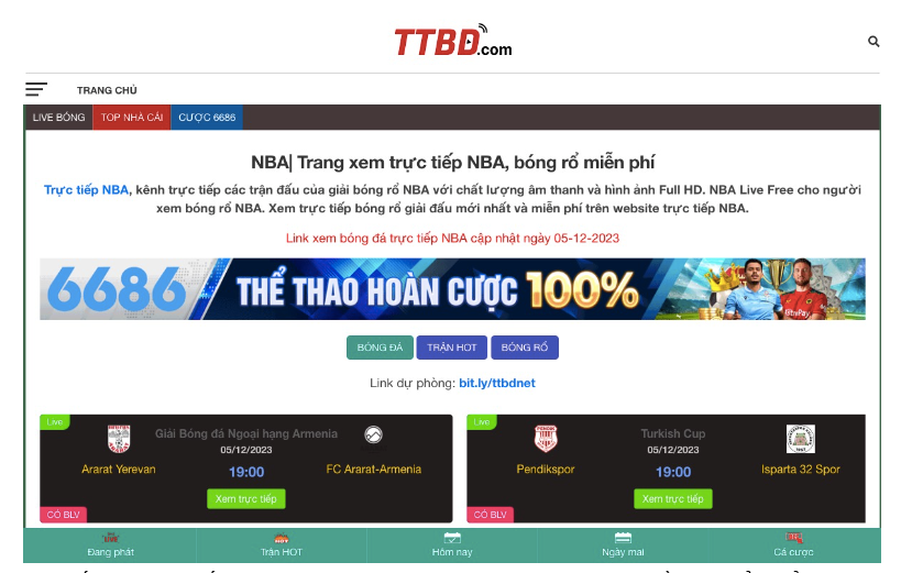 Trực tiếp NBA - Trang web xem bóng rổ chất lượng nhất năm 2023 - Ảnh 1
