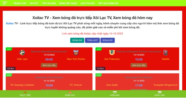 Xôi Lạc TV kênh xem bóng đá trực tuyến có 1-0-2 - Ảnh 1
