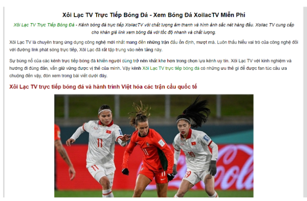 Xoilac TV phát sóng trực tiếp bóng đá độc quyền - Ảnh 1