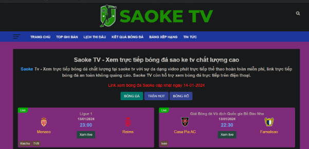 Tận hưởng những trận đấu bóng đá hàng đầu cùng Saoke TV - Ảnh 2