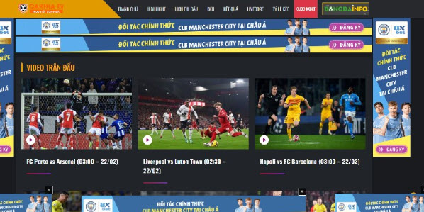 Cakhia TV – Trải nghiệm bóng đá trực tiếp full HD miễn phí - Ảnh 1