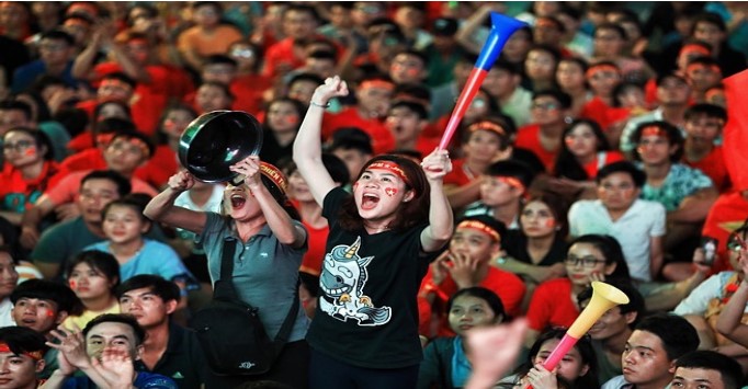 Cổ vũ cho đội tuyển Việt Nam ngay trên Cakhia TV