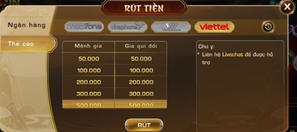 Rút tiền thắng từ Iwin bằng thẻ cào 2024 - Ảnh 1