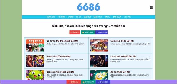 Thưởng thức thế giới cá cược trực tuyến đẳng cấp tại 6686vn.net - Ảnh 1