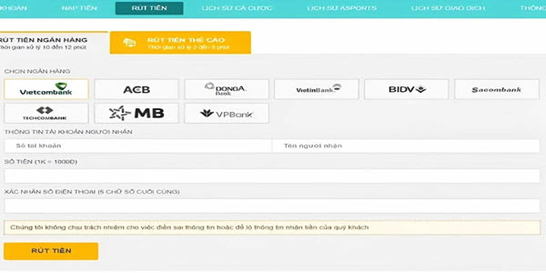 Hướng Dẫn Cách Rút Tiền Five88 Nhanh Chóng - Ảnh 1