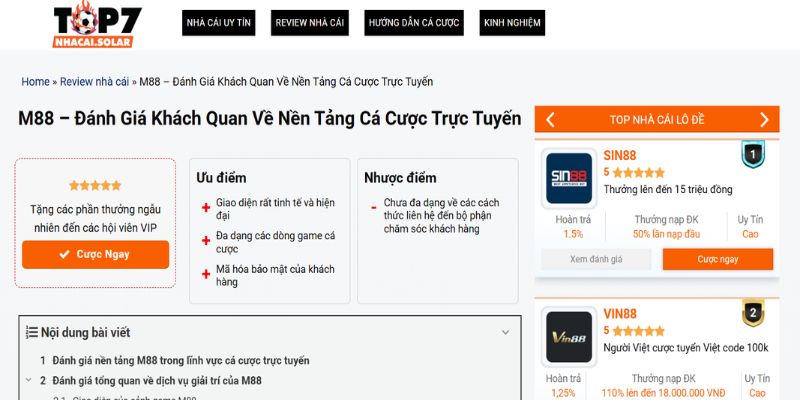 Nhà cái uy tín nhất ở top7nhacai không làm bạn thất vọng - Ảnh 1