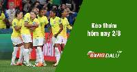 Kèo thơm hôm nay 2/8/2023