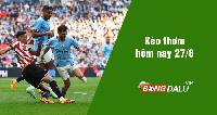 Kèo thơm hôm nay 27/8/2023