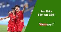 Kèo thơm hôm nay 28/9/2023