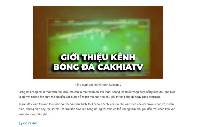 Cakhiatv - Trang xem bóng đá chính thống và lành mạnh cho người hâm mộ